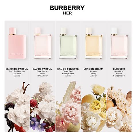 perfume burberry for her